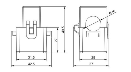导轨式澳标电表免拆线、相序自适应，改造零烦恼