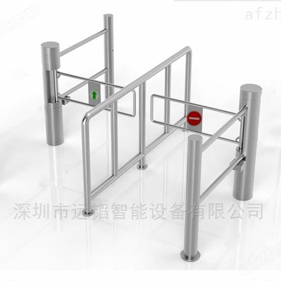 东莞超市入口单向感应摆闸安装